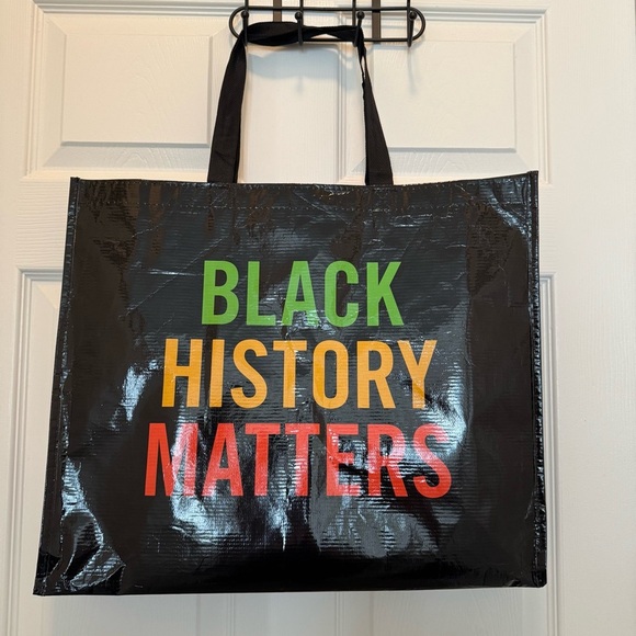 BLM Black Lives Matter Tote Bag 2 Sided - Picture 1 of 7